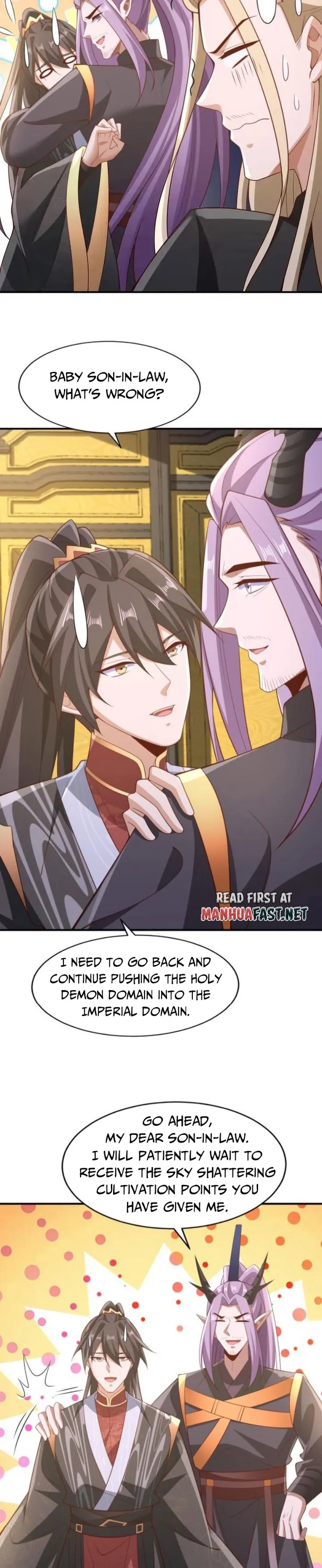 It’s Over! Empress’ Husband Is Actually Invincible Chapter 308 - Page 9
