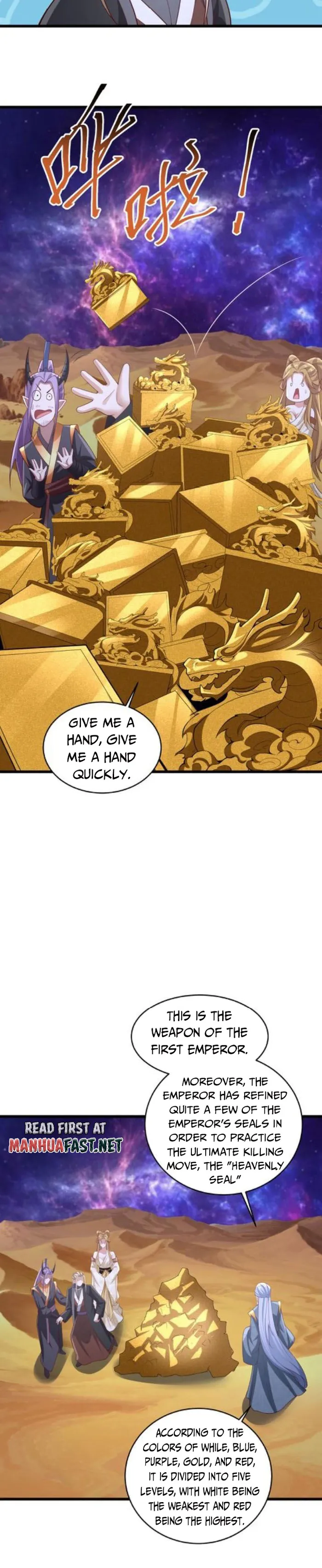 It’s Over! Empress’ Husband Is Actually Invincible Chapter 310 - Page 8