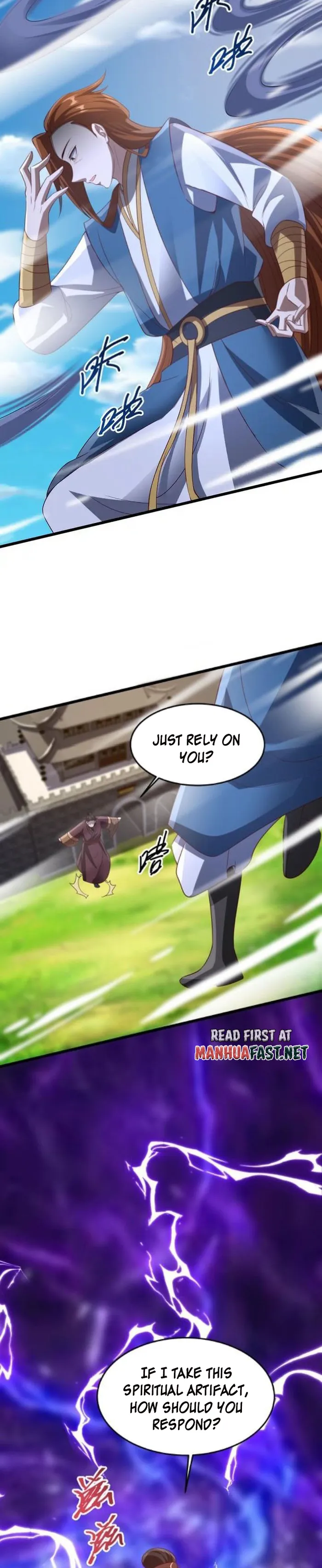 It’s Over! Empress’ Husband Is Actually Invincible Chapter 313 - Page 1