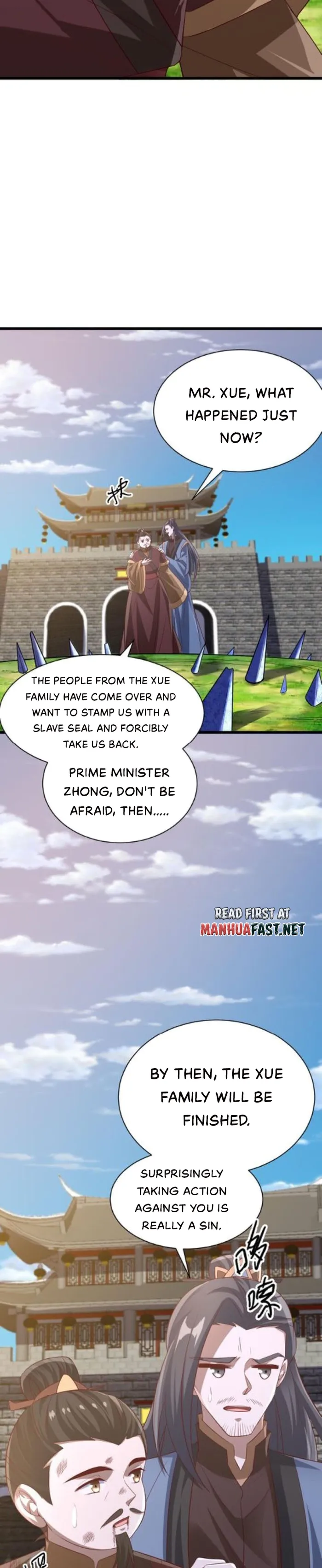 It’s Over! Empress’ Husband Is Actually Invincible Chapter 314 - Page 1