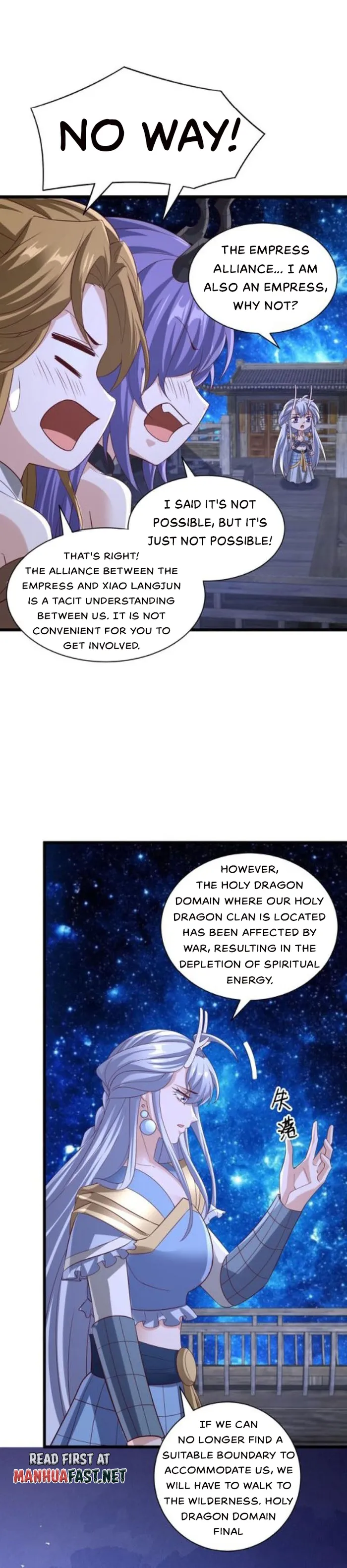 It’s Over! Empress’ Husband Is Actually Invincible Chapter 314 - Page 7