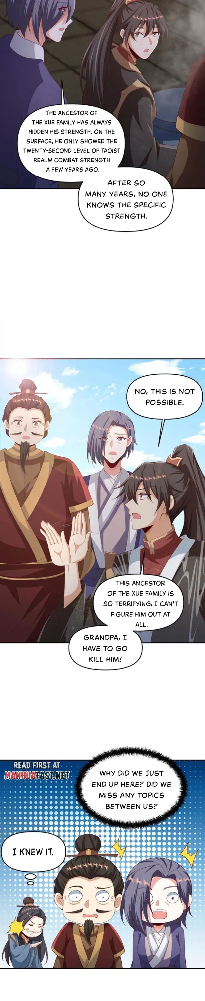 It’s Over! Empress’ Husband Is Actually Invincible Chapter 316 - Page 1