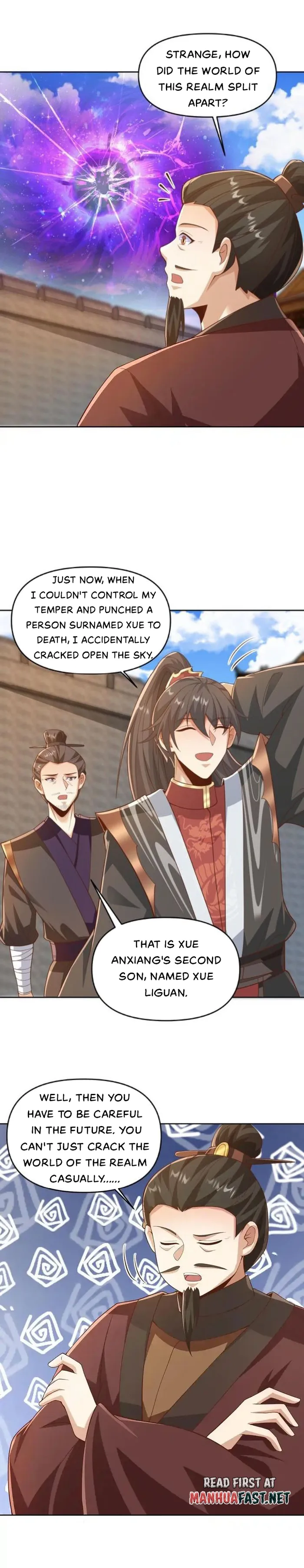 It’s Over! Empress’ Husband Is Actually Invincible Chapter 318 - Page 1