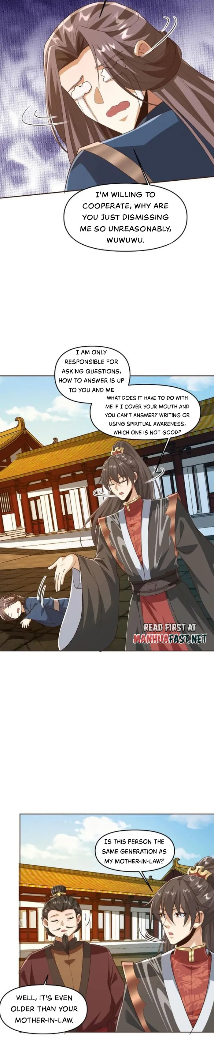 It’s Over! Empress’ Husband Is Actually Invincible Chapter 319 - Page 3