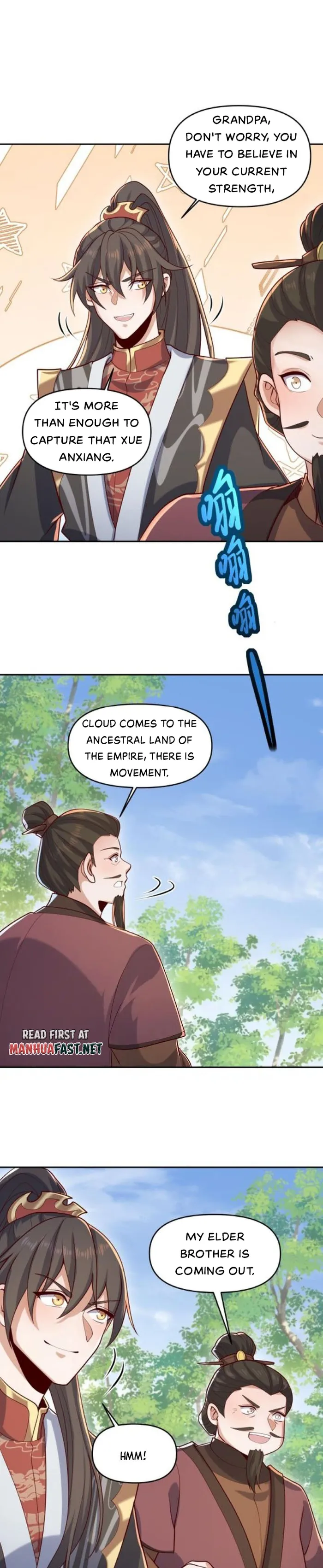 It’s Over! Empress’ Husband Is Actually Invincible Chapter 321 - Page 1