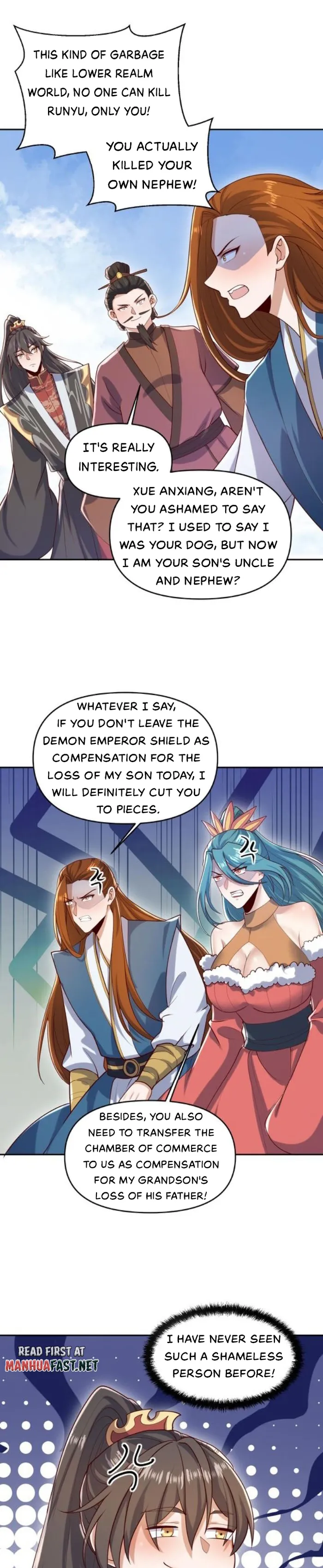 It’s Over! Empress’ Husband Is Actually Invincible Chapter 321 - Page 6