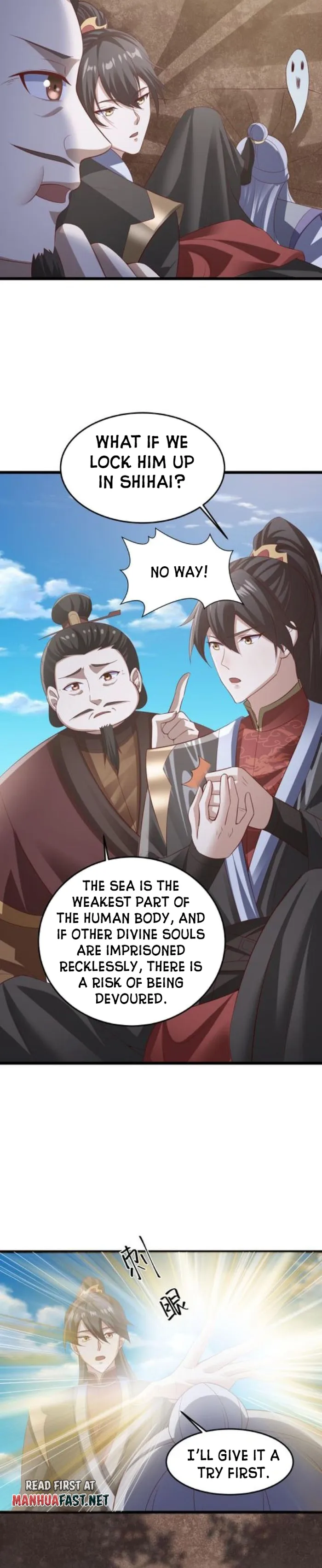 It’s Over! Empress’ Husband Is Actually Invincible Chapter 325 - Page 1
