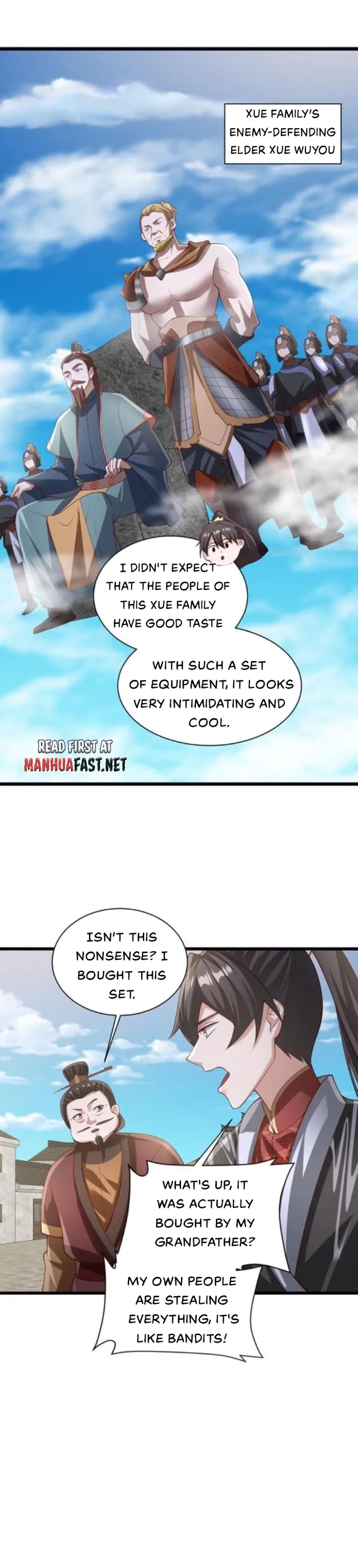 It’s Over! Empress’ Husband Is Actually Invincible Chapter 333 - Page 1