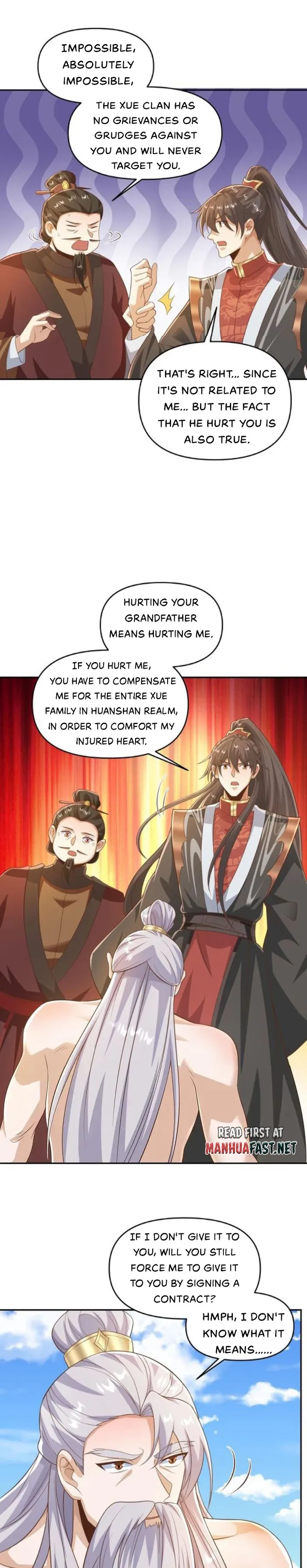 It’s Over! Empress’ Husband Is Actually Invincible Chapter 340 - Page 1