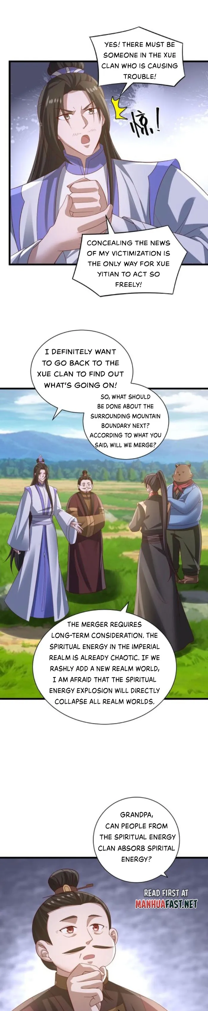 It’s Over! Empress’ Husband Is Actually Invincible Chapter 342 - Page 1