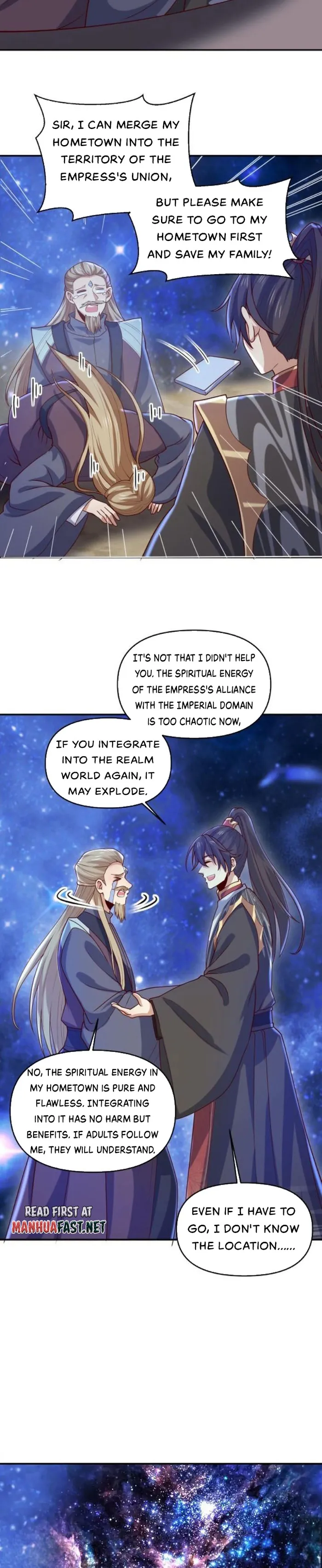 It’s Over! Empress’ Husband Is Actually Invincible Chapter 347 - Page 2