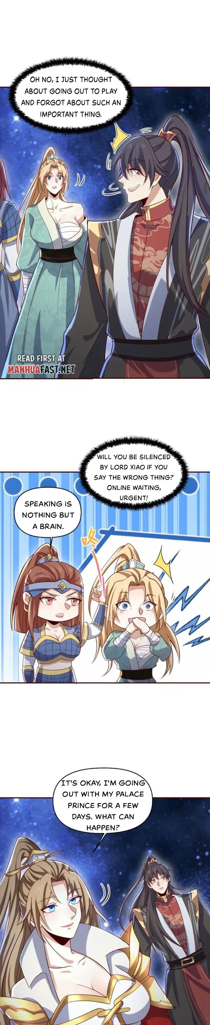 It’s Over! Empress’ Husband Is Actually Invincible Chapter 348 - Page 4