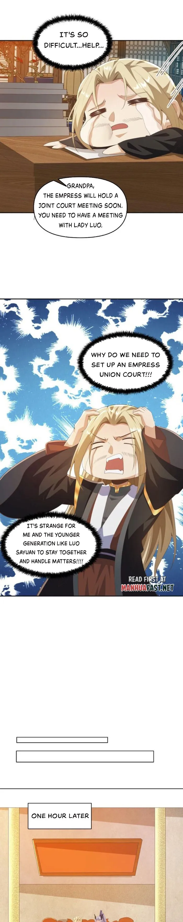 It’s Over! Empress’ Husband Is Actually Invincible Chapter 349 - Page 4