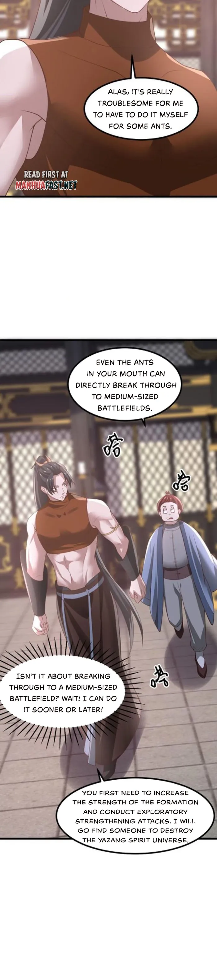 It’s Over! Empress’ Husband Is Actually Invincible Chapter 361 - Page 4