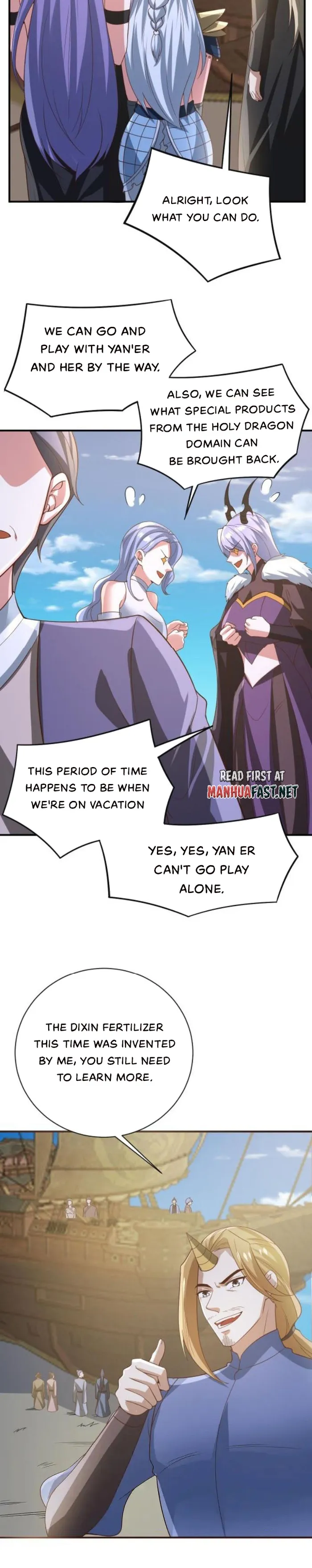 It’s Over! Empress’ Husband Is Actually Invincible Chapter 364 - Page 3