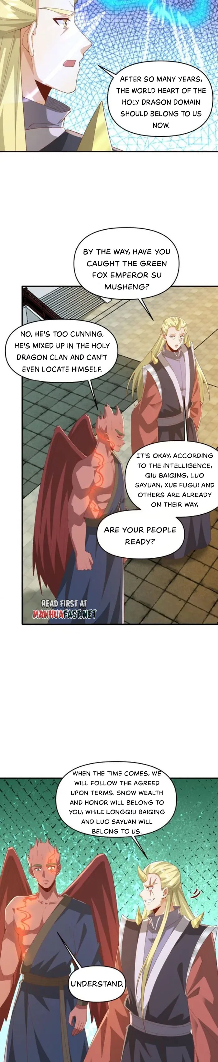 It’s Over! Empress’ Husband Is Actually Invincible Chapter 368 - Page 2