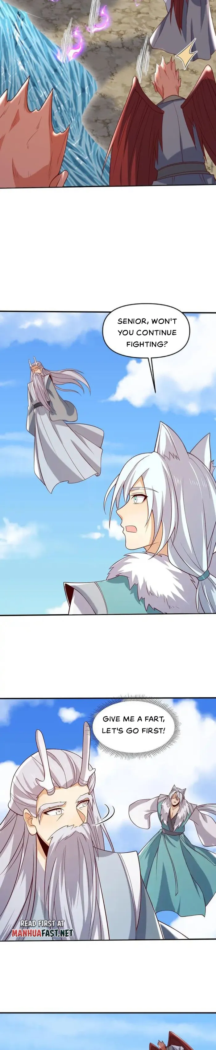 It’s Over! Empress’ Husband Is Actually Invincible Chapter 370 - Page 1