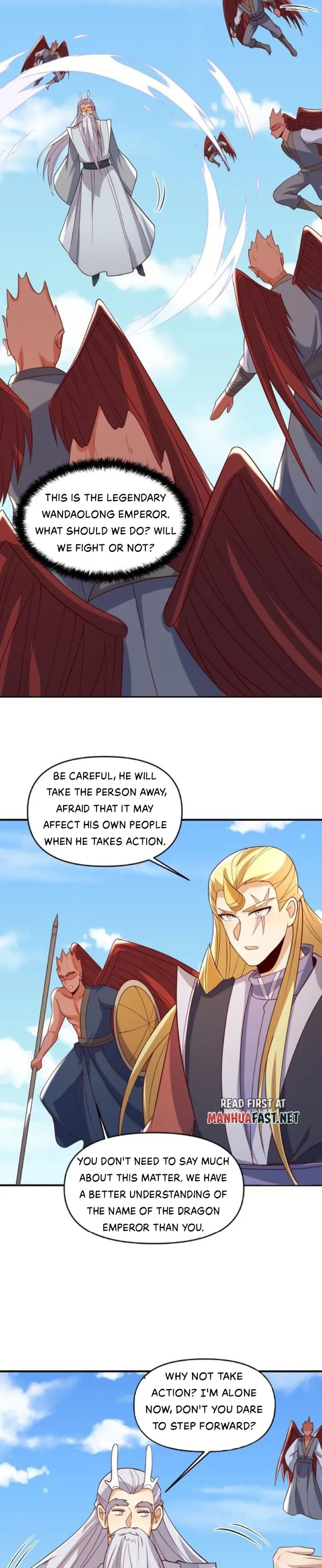 It’s Over! Empress’ Husband Is Actually Invincible Chapter 370 - Page 2