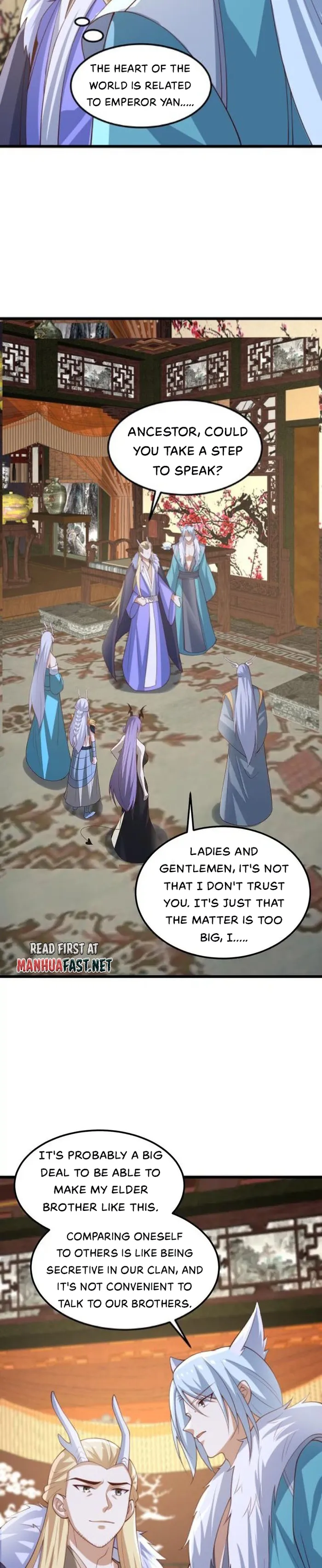 It’s Over! Empress’ Husband Is Actually Invincible Chapter 372 - Page 1