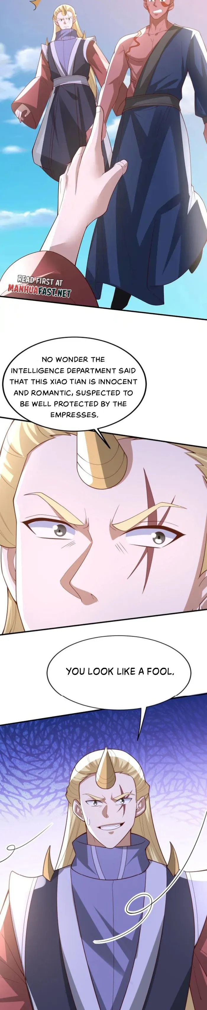 It’s Over! Empress’ Husband Is Actually Invincible Chapter 375 - Page 9