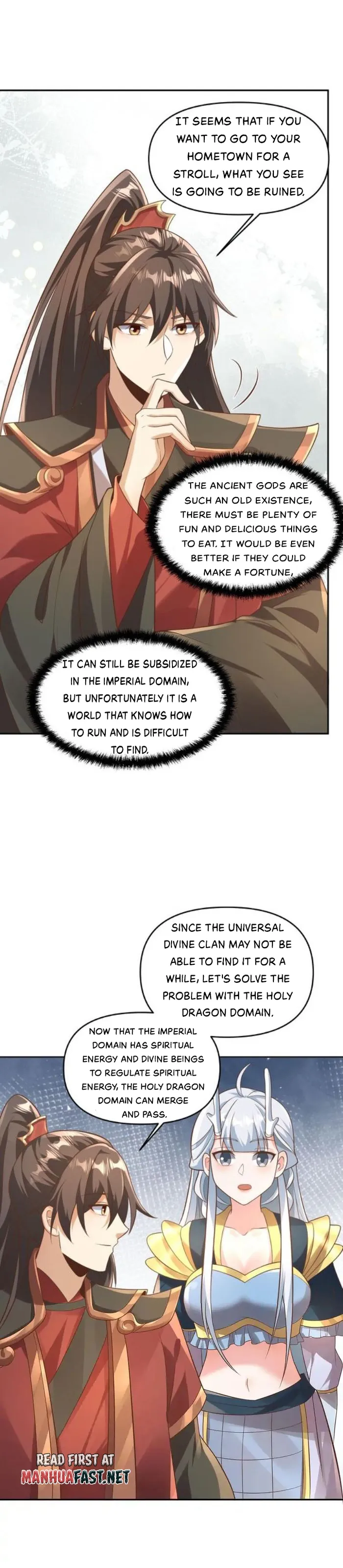 It’s Over! Empress’ Husband Is Actually Invincible Chapter 381 - Page 1
