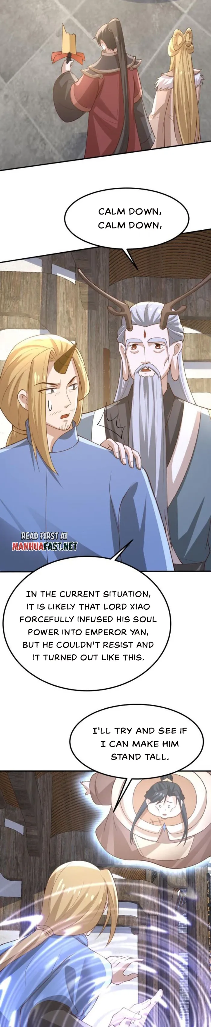 It’s Over! Empress’ Husband Is Actually Invincible Chapter 383 - Page 1