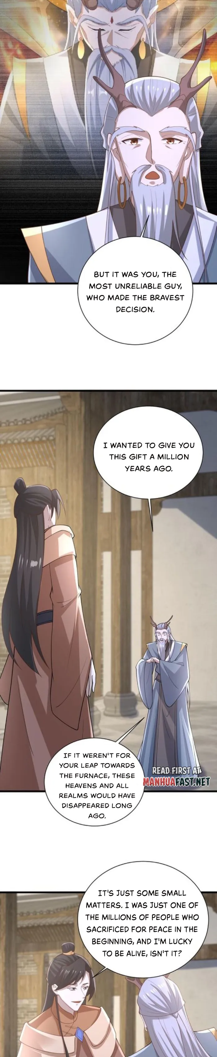 It’s Over! Empress’ Husband Is Actually Invincible Chapter 384 - Page 2