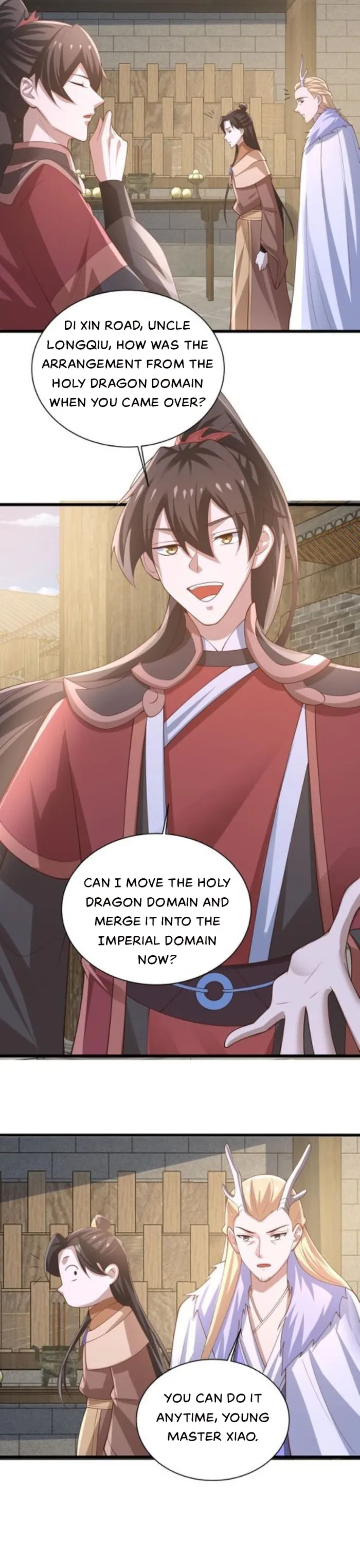It’s Over! Empress’ Husband Is Actually Invincible Chapter 384 - Page 5
