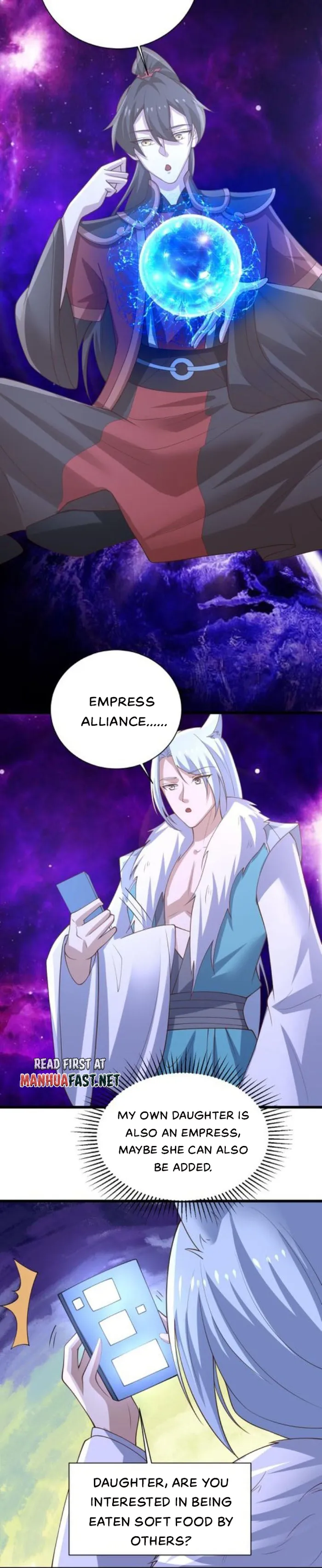 It’s Over! Empress’ Husband Is Actually Invincible Chapter 384 - Page 8