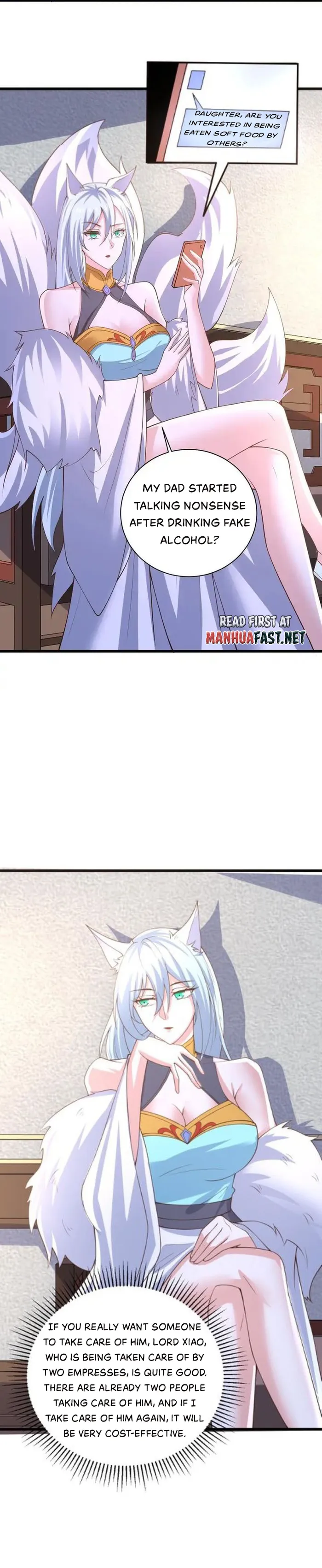 It’s Over! Empress’ Husband Is Actually Invincible Chapter 384 - Page 9