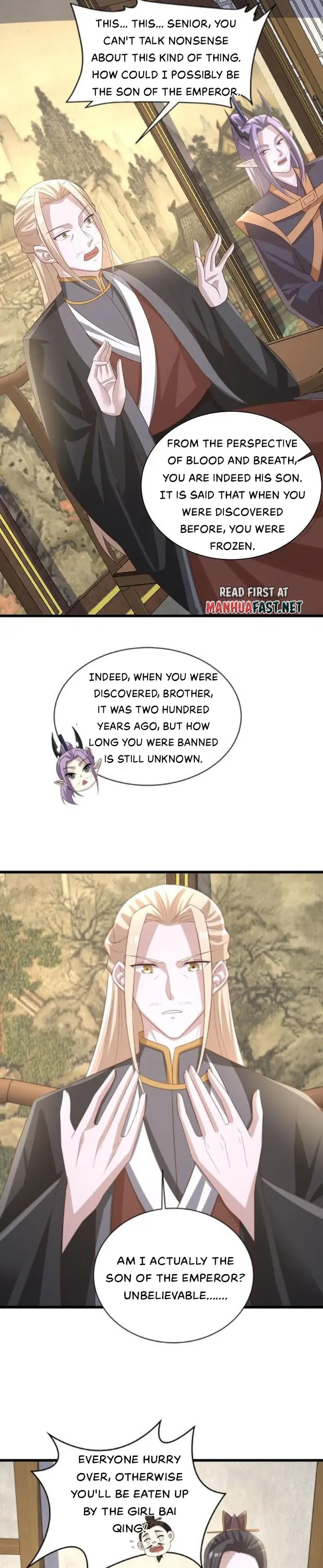 It’s Over! Empress’ Husband Is Actually Invincible Chapter 385 - Page 1
