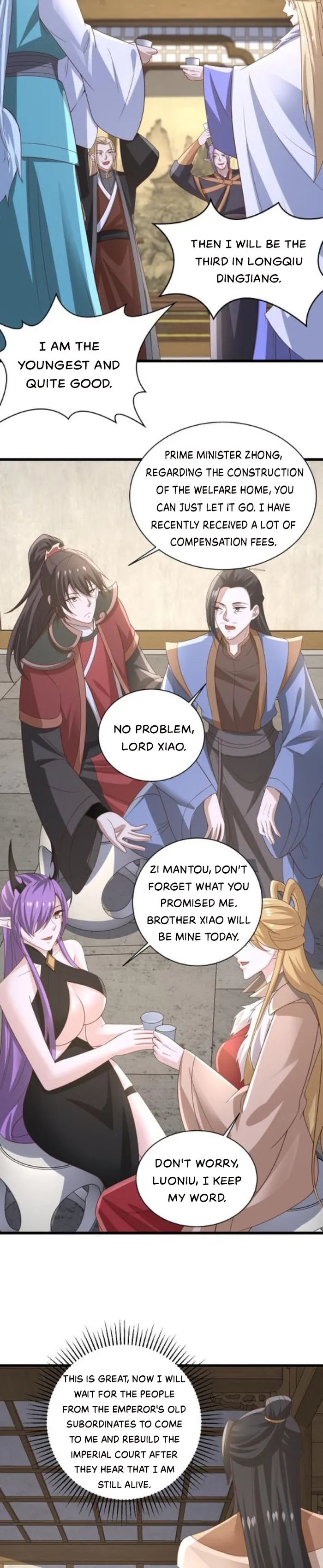 It’s Over! Empress’ Husband Is Actually Invincible Chapter 385 - Page 3