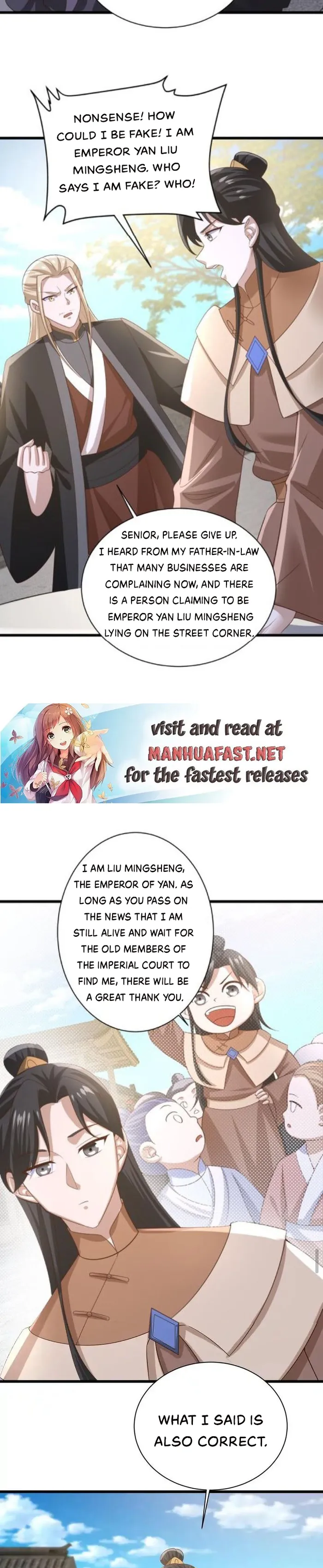 It’s Over! Empress’ Husband Is Actually Invincible Chapter 385 - Page 5