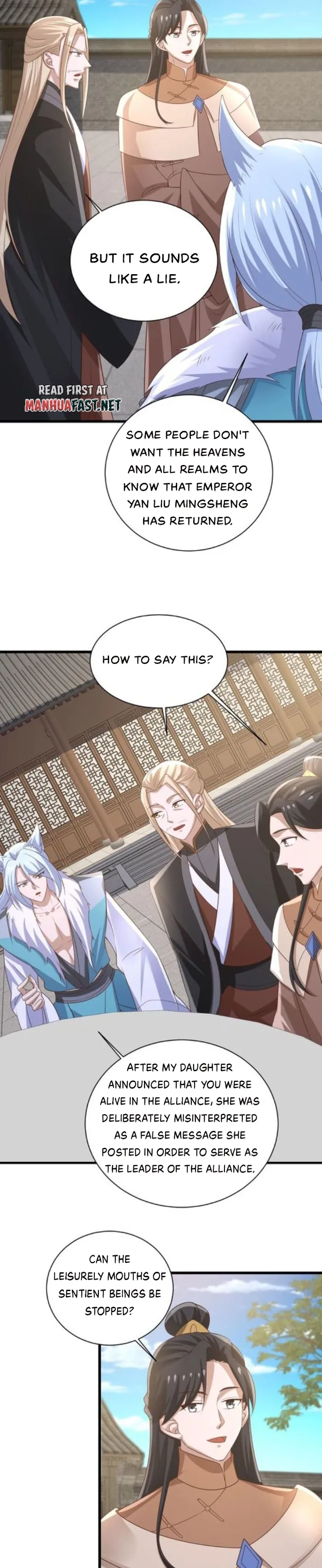 It’s Over! Empress’ Husband Is Actually Invincible Chapter 385 - Page 6