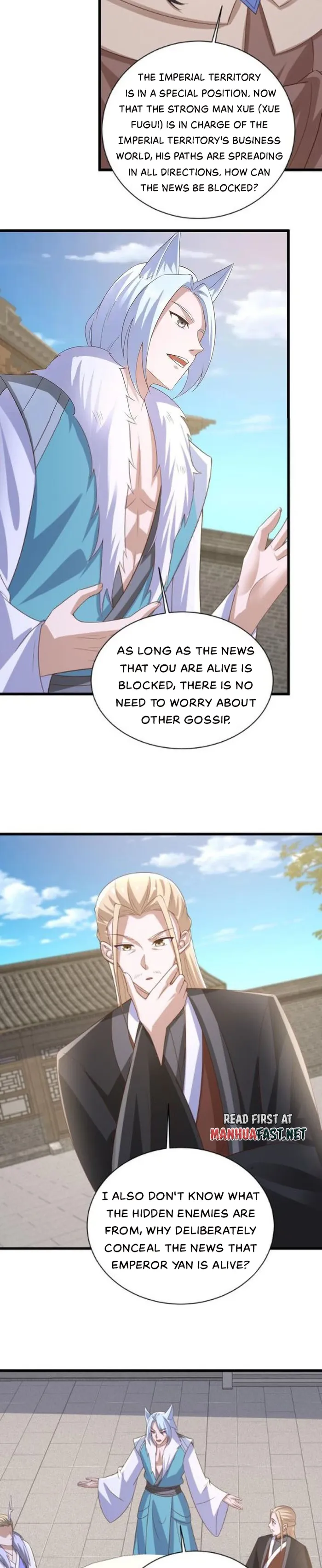 It’s Over! Empress’ Husband Is Actually Invincible Chapter 385 - Page 7