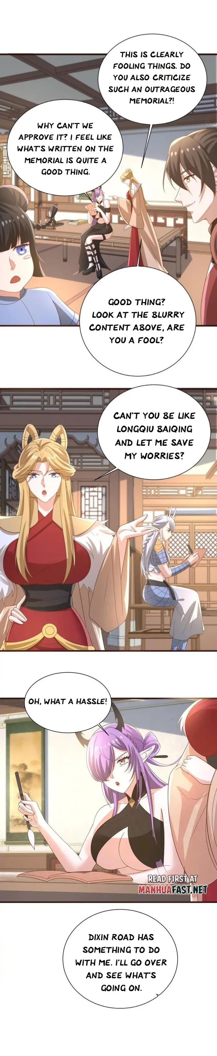 It’s Over! Empress’ Husband Is Actually Invincible Chapter 386 - Page 1