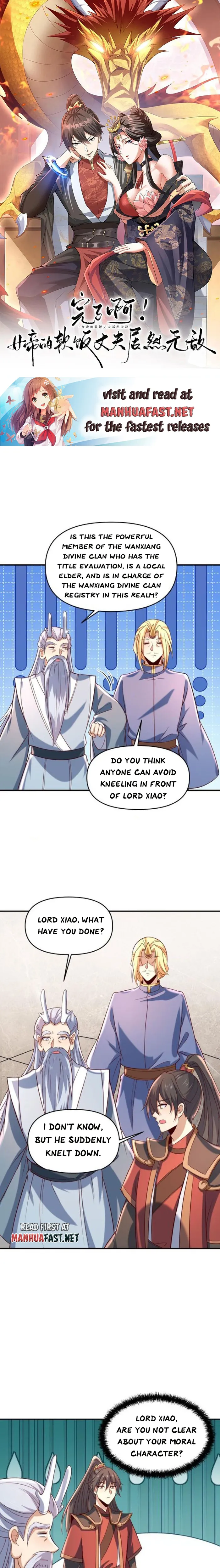 It’s Over! Empress’ Husband Is Actually Invincible Chapter 389 - Page 0