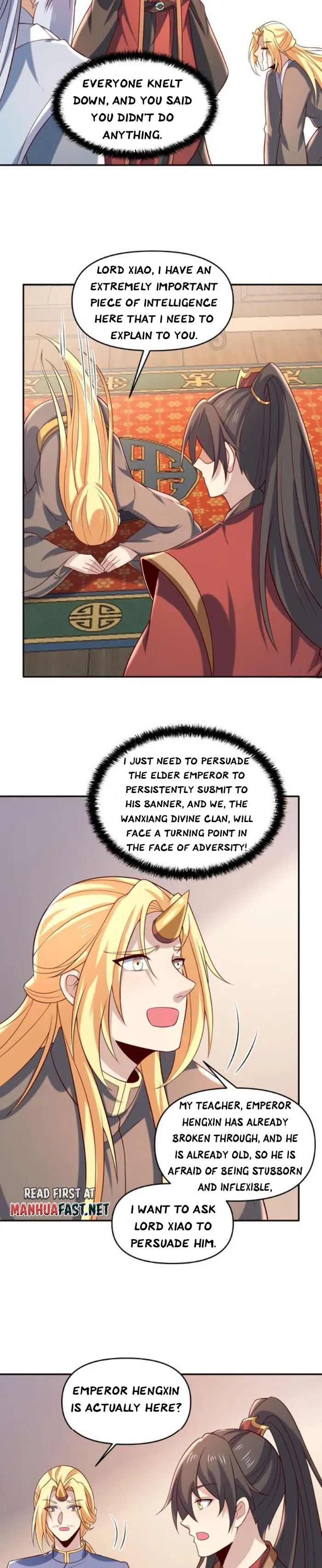 It’s Over! Empress’ Husband Is Actually Invincible Chapter 389 - Page 1