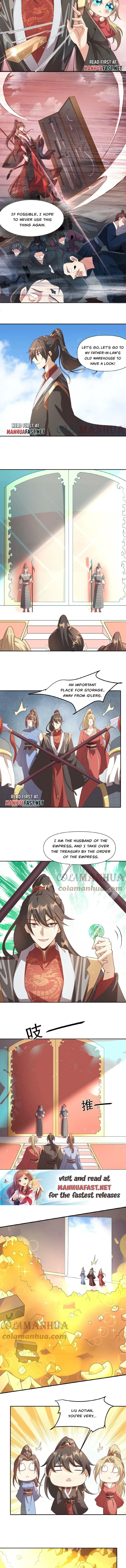 It’s Over! Empress’ Husband Is Actually Invincible Chapter 45 - Page 1