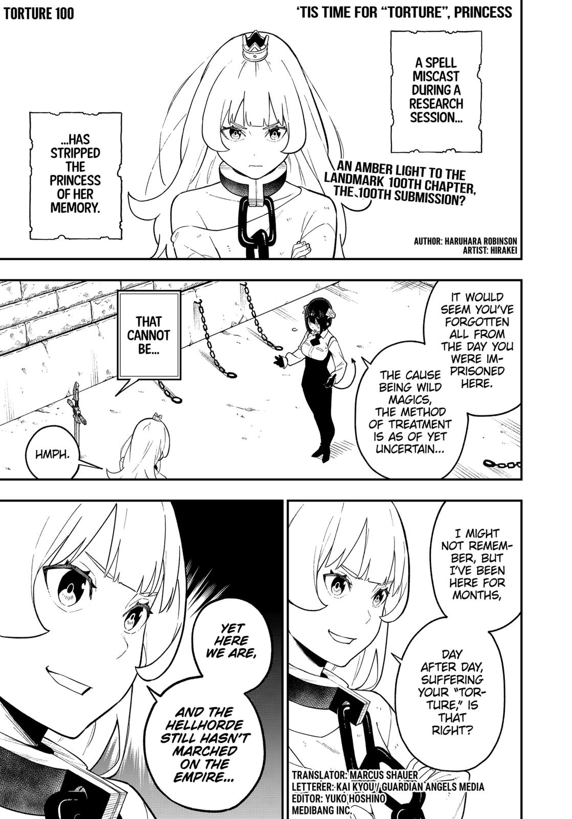 It’s Time for “Interrogation”, Princess! Chapter 100 - Page 1