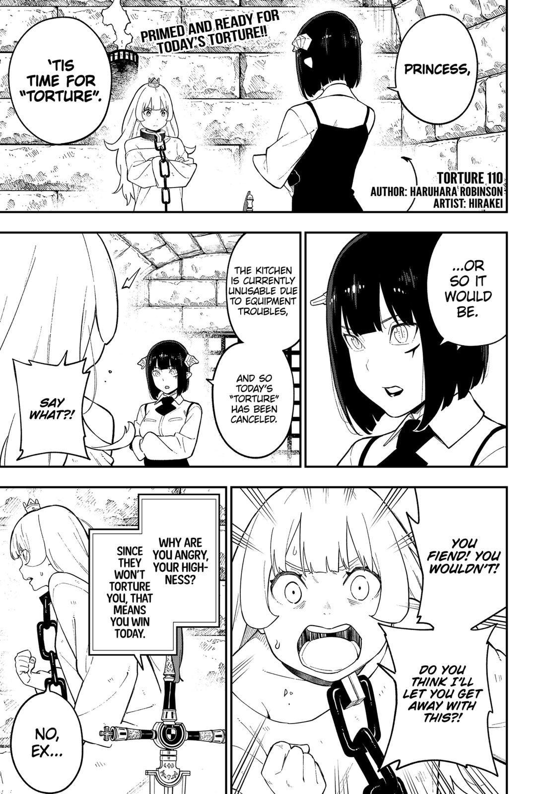 It’s Time for “Interrogation”, Princess! Chapter 110 - Page 1