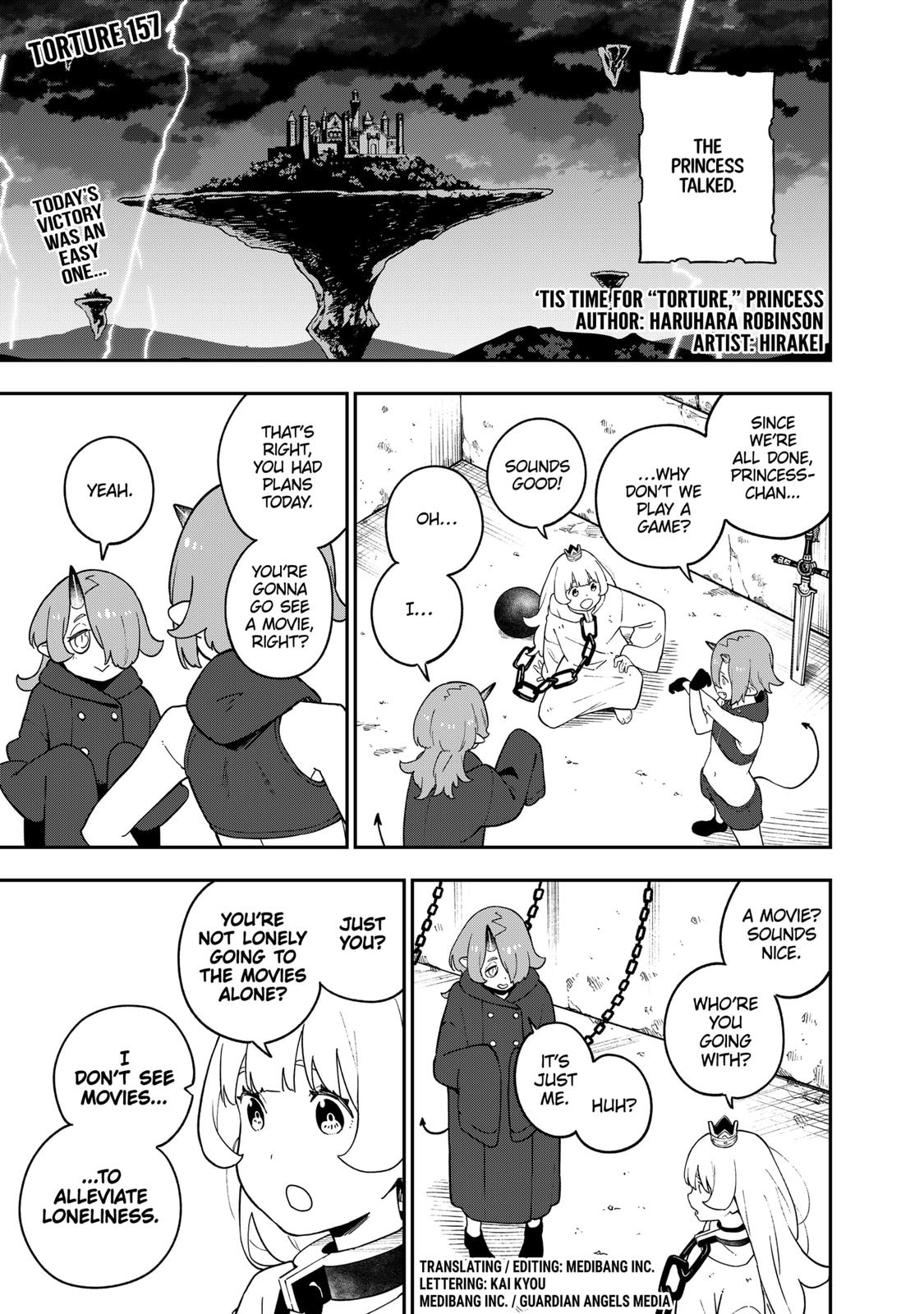 It’s Time for “Interrogation”, Princess! Chapter 157 - Page 1