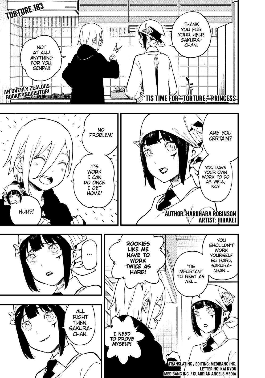 It’s Time for “Interrogation”, Princess! Chapter 183 - Page 1