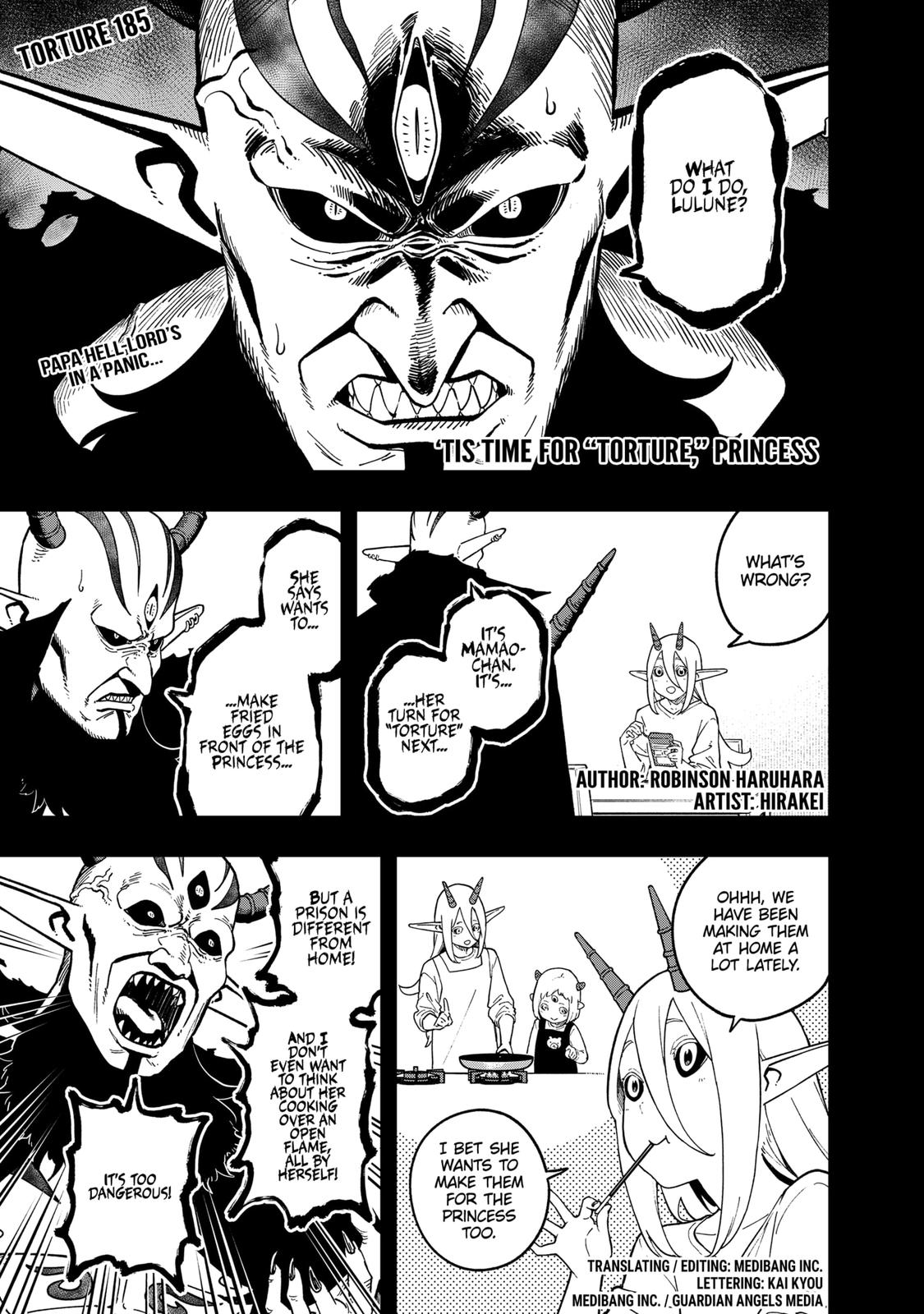 It’s Time for “Interrogation”, Princess! Chapter 185 - Page 1