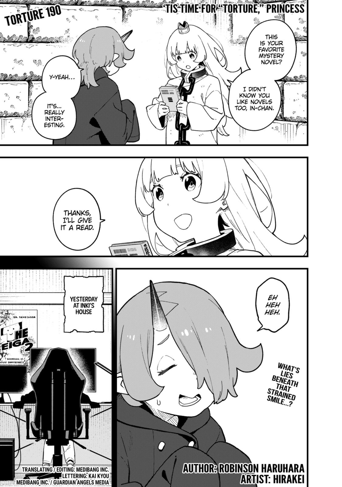 It’s Time for “Interrogation”, Princess! Chapter 190 - Page 1