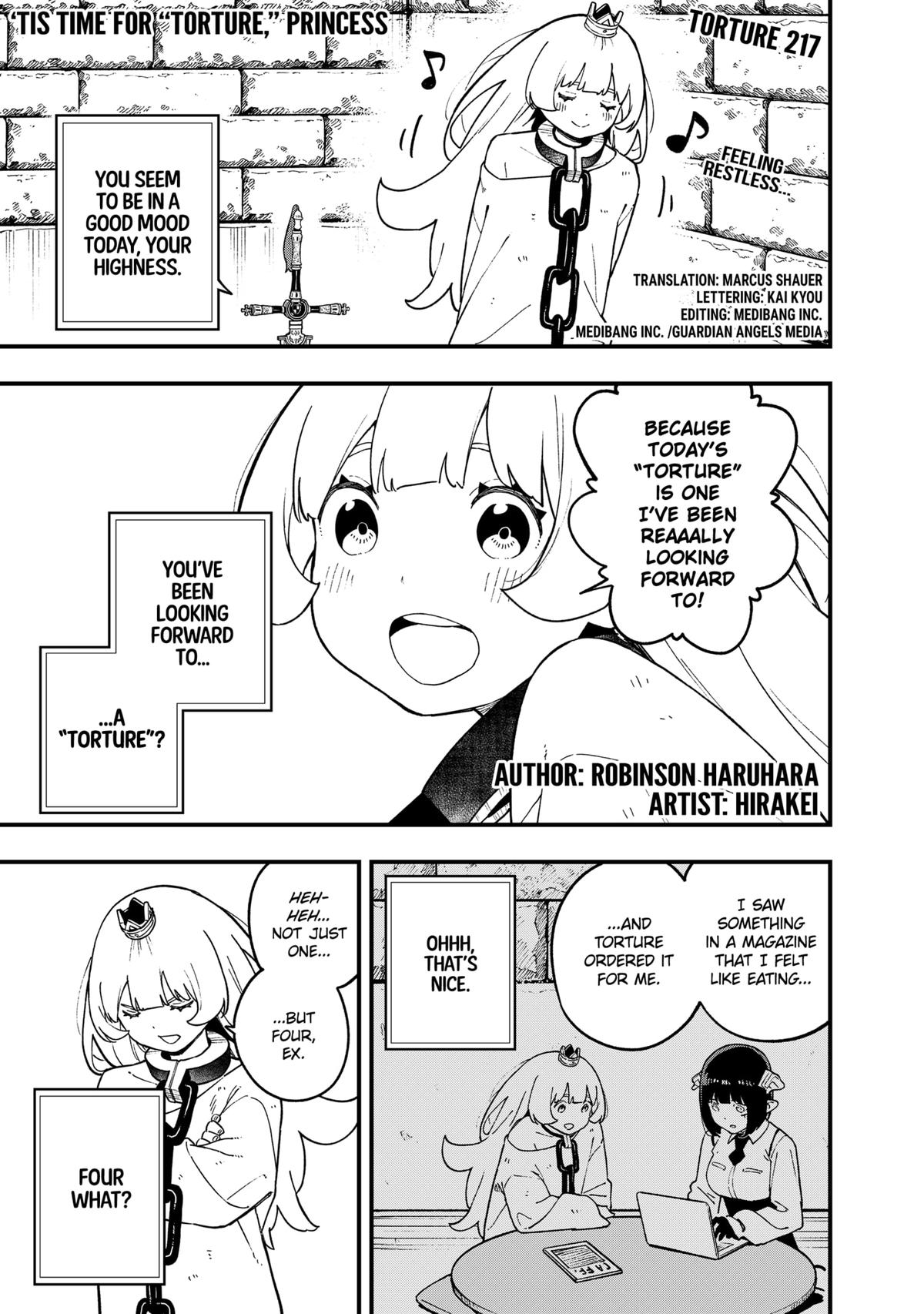 It’s Time for “Interrogation”, Princess! Chapter 217 - Page 1