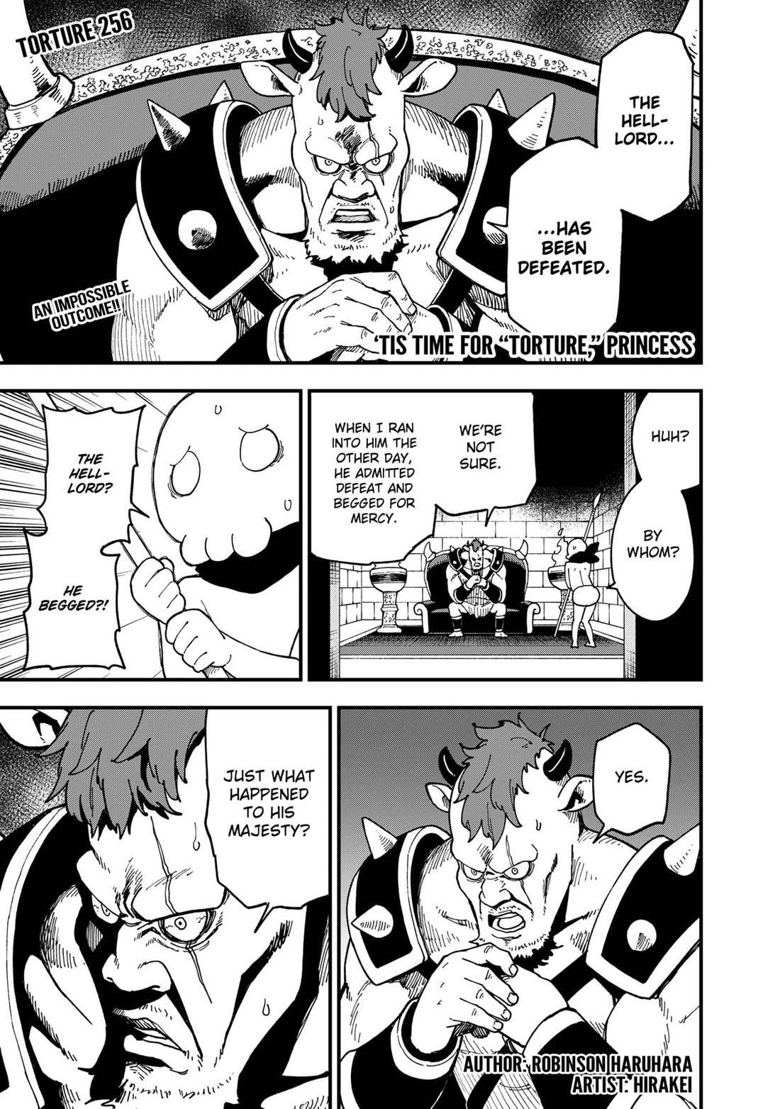 It’s Time for “Interrogation”, Princess! Chapter 256 - Page 1