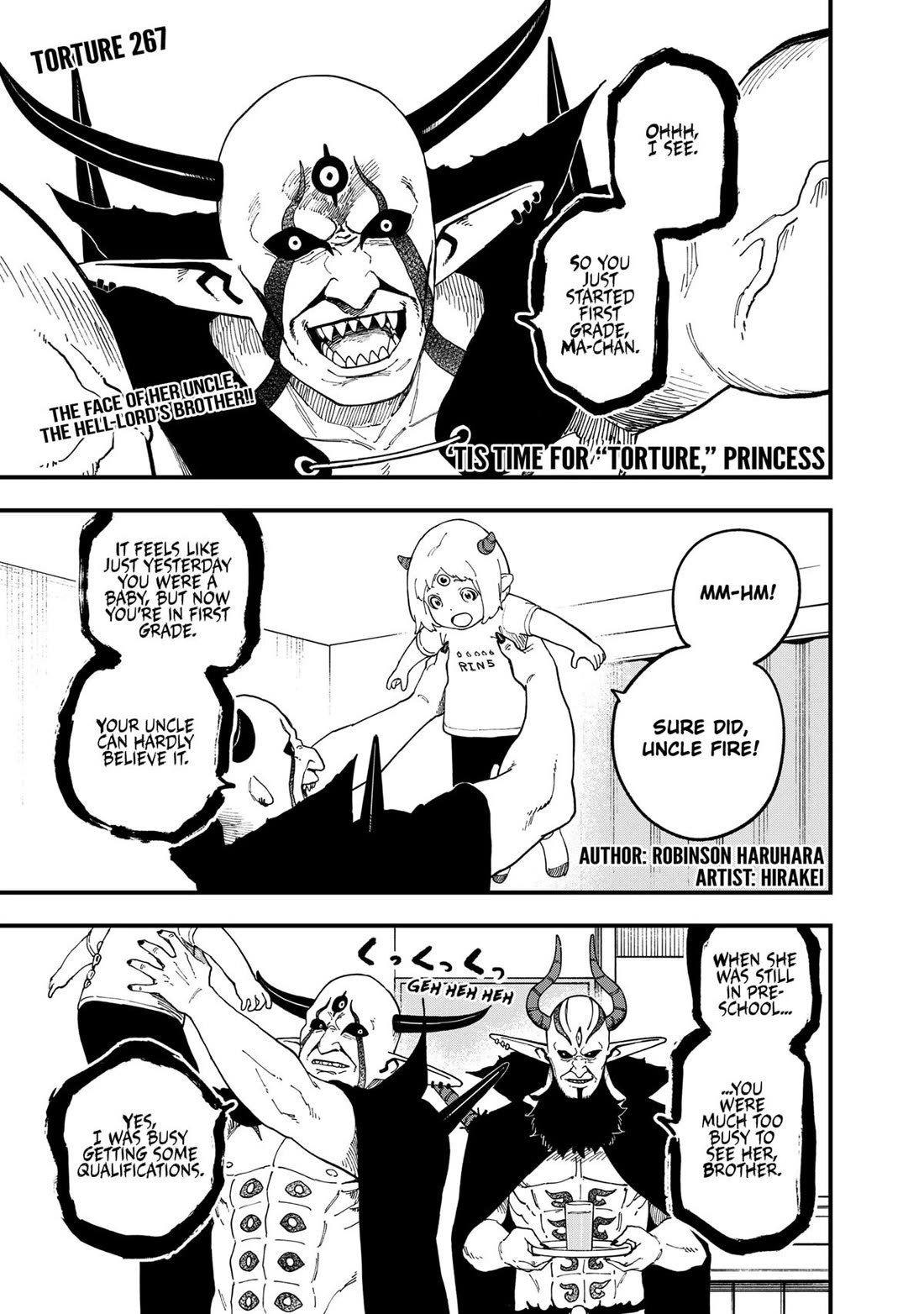 It’s Time for “Interrogation”, Princess! Chapter 267 - Page 1