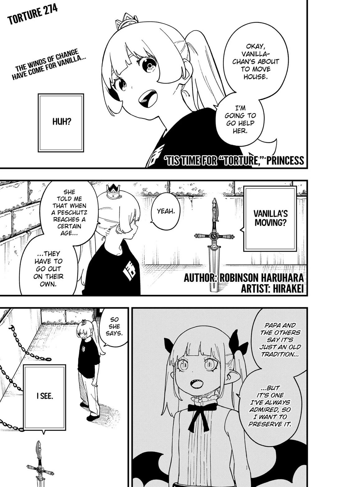 It’s Time for “Interrogation”, Princess! Chapter 274 - Page 1