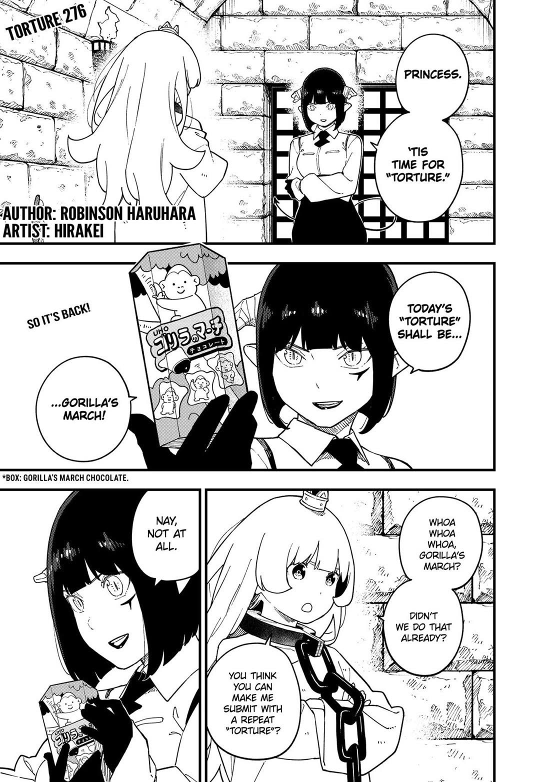 It’s Time for “Interrogation”, Princess! Chapter 276 - Page 1